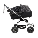 Mountain Buggy Duet V3 + Carrycot Plus - Grid