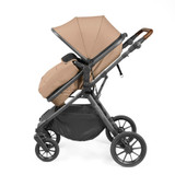 Ickle Bubba Cosmo Stratus Travel System - Gunmetal/Desert/Tan
