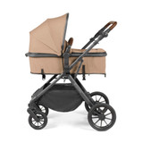 Ickle Bubba Cosmo Stratus Travel System - Gunmetal/Desert/Tan