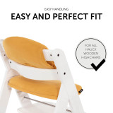Hauck Alpha Highchair Pad Select - Muslin Honey