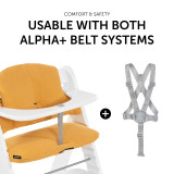 Hauck Alpha Highchair Pad Select - Muslin Honey
