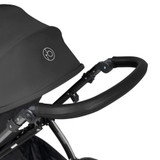 Ickle Bubba Stomp Luxe Stratus Travel System - Black/Charcoal Grey/Black