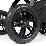 Ickle Bubba Stomp Luxe Stratus Travel System - Black/Charcoal Grey/Black