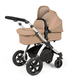 Ickle Bubba Stomp Luxe Stratus Travel System - Silver/Desert/Black