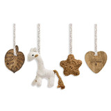 Little Green Sheep Wooden Baby Play Gym & Charms Set - Giraffe