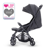 Miniuno TouchFold Stroller  - Black Herringbone