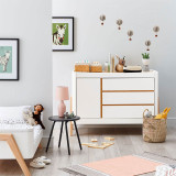 Gaia Hera 2 Piece Room Set - Scandi-White/Natural