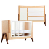 Gaia Hera 2 Piece Room Set - Natural/Walnut
