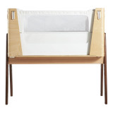 Gaia Hera Complete Sleep & Co-Sleep Crib Bundle - Natural/Walnut