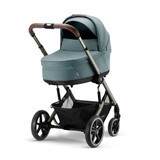 Cybex Balios S Lux Taupe Pushchair + Carrycot - Sky Blue