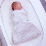 Purflo Swaddle to Sleep - Minimal Grey