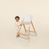 Ergobaby Evolve 2-in-1 High Chair Set Natural Wood