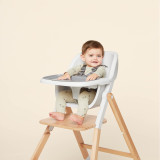 Ergobaby Evolve 2-in-1 High Chair Set Natural Wood