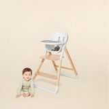 Ergobaby Evolve 2-in-1 High Chair Set Natural Wood