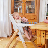 Ergobaby Evolve 2-in-1 High Chair Set Natural Wood