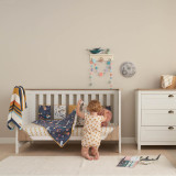 Tutti Bambini Cot/Cot Bed Coverlet - Our Planet