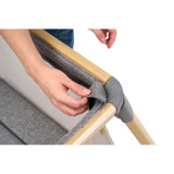 Tutti Bambini CoZee Go - Oak/Charcoal