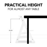 Hauck Alpha+ Wooden Highchair  - White