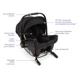 Nuna Pipa URBN i-Size Infant Carrier - Caviar