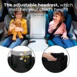 Kinderkraft Junior Fix 2 i-Size - Graphite Black