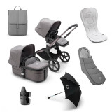 Bugaboo Fox 5 Complete Bundle - Graphite/Grey Melange