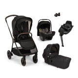 Nuna Triv Next + PIPA Next Generation Travel System - Caviar