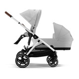 Cybex Gazelle S Silver Double - Lava Grey