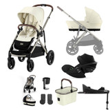 Cybex Gazelle S Taupe Luxury Cloud G Bundle - Seashell Beige