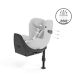 Cybex Sirona T Plus i-Size (360 Spin) - Platinum White