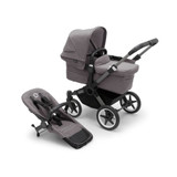 Bugaboo Donkey 5 Twin Complete - Graphite/Grey Melange