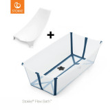 Stokke® Flexi Bath X-Large Bundle - Transparent Blue