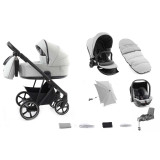 Babystyle Prestige Vogue 12-Piece Travel System - Flint