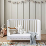 Babymore Kimi Cot Bed - White