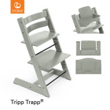 Stokke® Tripp Trapp® + Cushion & Baby Set - Glacier Green Stokke® Tripp Trapp® + Cushion & Baby Set - Glacier Green