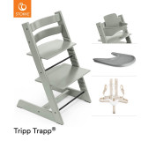 Stokke® Tripp Trapp® + Accessories Bundle - Glacier Green