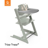 Stokke® Tripp Trapp® + Accessories Bundle - Glacier Green