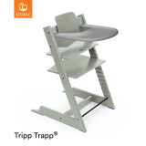 Stokke® Tripp Trapp® + Accessories Bundle - Glacier Green