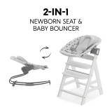 Hauck Alpha+ All Inclusive Set - White/Nordic Grey