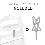 Hauck Alpha+ All Inclusive Set - White/Nordic Grey