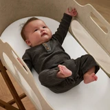 Snuz 2 Pack Moses Basket/Pram Fitted Sheets - White