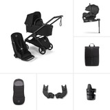 Bugaboo Dragonfly Ultimate Bundle - Black/Midnight Black