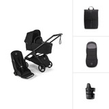 Bugaboo Dragonfly Complete Bundle - Black/Midnight Black