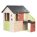 Smoby Life Nature Playhouse with Summer Kitchen