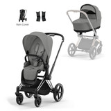 Cybex Priam Pram inc Lux Carrycot - Mirage Grey