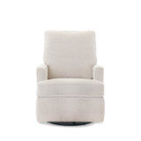 Obaby Madison Swivel Glider Recliner Chair - Boucle Style