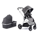 Babymore MeMore V2 13 Piece Pecan i-Size Travel System - Chrome