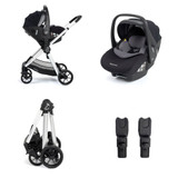 Babymore Mimi Pecan i-Size Travel System - Silver