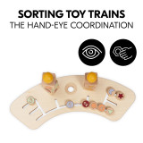 Hauck Alpha+ Play Sorting Wooden Playset