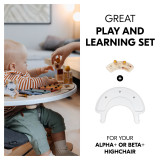 Hauck Alpha+ Play Sorting Wooden Playset & Tray