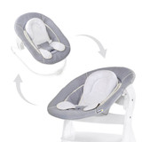 Hauck Alpha+ Wooden Highchair & Bouncer - Cork